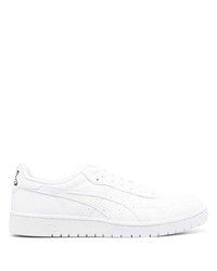Sneakers basse in pelle stampate bianche di Comme Des Garcons SHIRT
