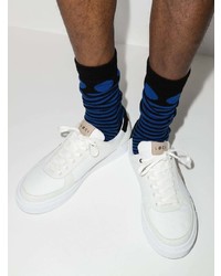Sneakers basse in pelle stampate bianche di LOCI