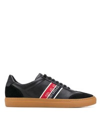 Sneakers basse in pelle stampate nere di Bally