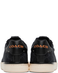 Sneakers basse in pelle stampate nere di Coach 1941