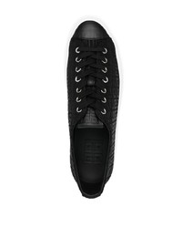 Sneakers basse in pelle stampate nere di Givenchy