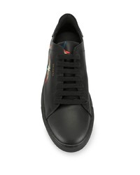 Sneakers basse in pelle stampate nere di Axel Arigato