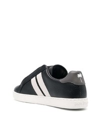 Sneakers basse in pelle stampate nere di Palm Angels
