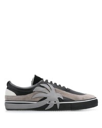 Sneakers basse in pelle stampate nere di Palm Angels