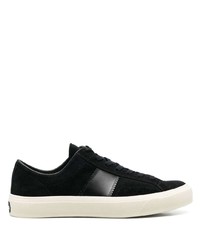 Sneakers basse in pelle stampate nere di Tom Ford