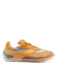 Sneakers basse in pelle terracotta di A-Cold-Wall*
