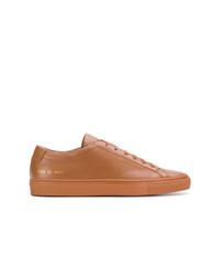 Sneakers basse in pelle terracotta di Common Projects