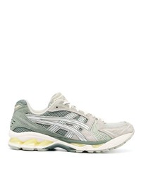 Sneakers basse in pelle verde menta di Asics