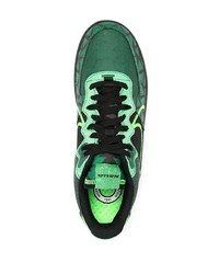 Sneakers basse in pelle verde scuro di Nike