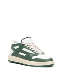 Sneakers basse in pelle verde scuro di Represent