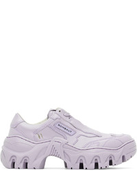 Sneakers basse in pelle viola chiaro di Rombaut