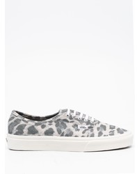 Sneakers basse leopardate grigie di Vans