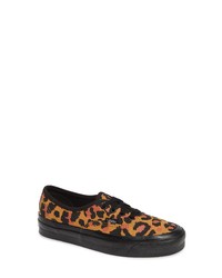 Sneakers basse leopardate terracotta