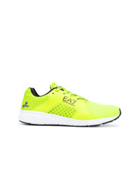 Sneakers basse lime di Ea7 Emporio Armani