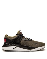 Sneakers basse marrone scuro di Puma