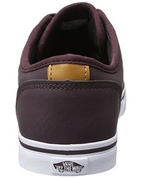 Sneakers basse marrone scuro di Vans