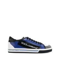 Sneakers basse nere e blu di Dolce & Gabbana
