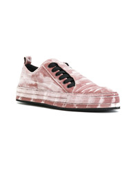 Sneakers basse rosa di Ann Demeulemeester