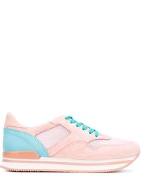 Sneakers basse rosa di Hogan