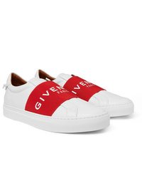 Sneakers basse rosse e bianche di Givenchy