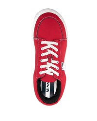 Sneakers basse rosse di Sunnei