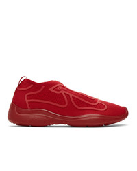 Sneakers basse rosse di Prada