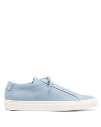 Sneakers basse stampate azzurre di Common Projects