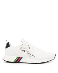 Sneakers basse stampate bianche di PS Paul Smith