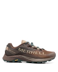 Sneakers basse stampate marroni di Merrell