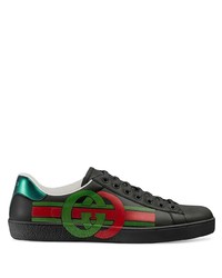 Sneakers basse stampate nere di Gucci