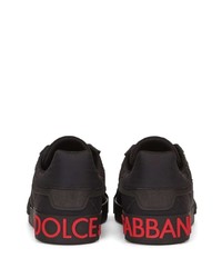 Sneakers basse stampate nere di Dolce & Gabbana