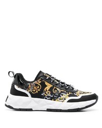 Sneakers basse stampate nere di VERSACE JEANS COUTURE