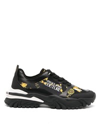 Sneakers basse stampate nere di VERSACE JEANS COUTURE