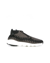 Sneakers basse tessute grigio scuro di Nike