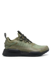 Sneakers basse verde oliva di adidas