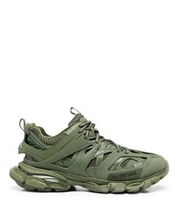 Sneakers basse verde oliva di Balenciaga