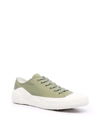 Sneakers basse verde oliva di Kenzo