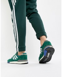 Sneakers basse verde scuro di adidas Originals