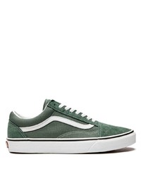 Sneakers basse verde scuro di Vans
