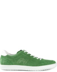 Sneakers basse verdi di Hogan
