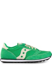 Sneakers basse verdi di Saucony