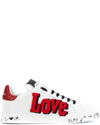 Sneakers bianche di Dolce & Gabbana