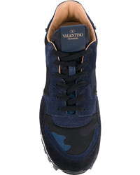 Sneakers blu scuro di Valentino