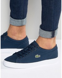 Sneakers blu scuro di Lacoste