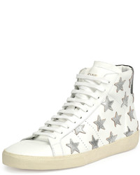 Sneakers con stelle bianche