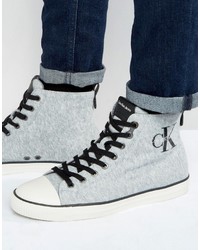 Sneakers grigie di Calvin Klein