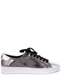 Sneakers in pelle argento di MICHAEL Michael Kors