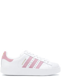 Sneakers in pelle bianche di adidas