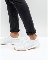 Sneakers in pelle bianche di Armani Jeans