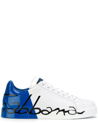 Sneakers in pelle bianche di Dolce & Gabbana